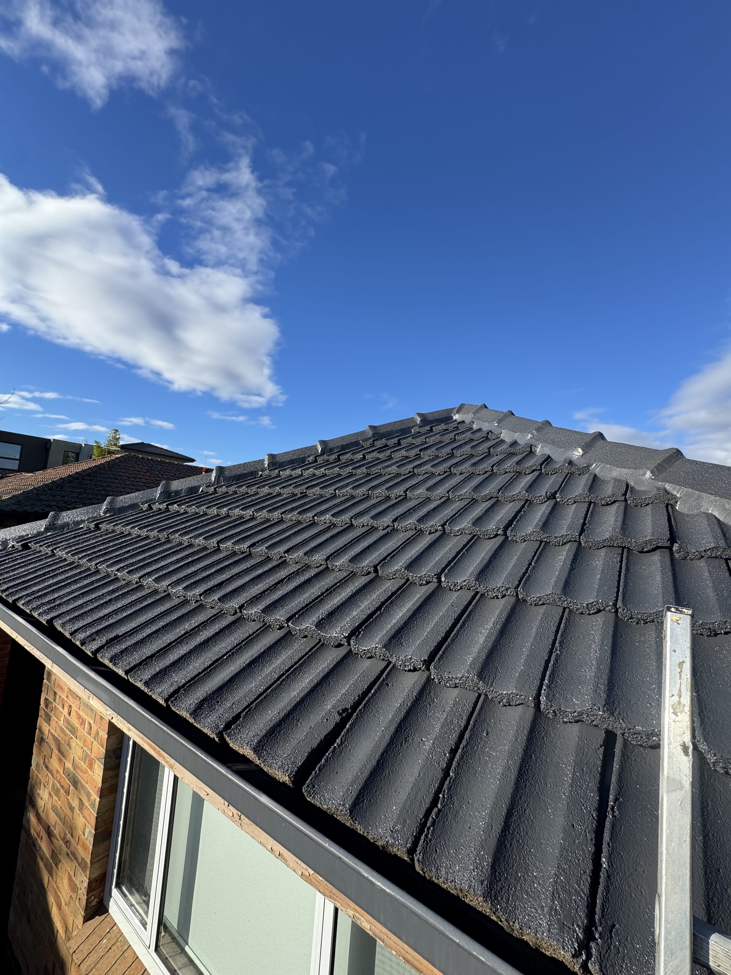 concrete roof after restoration melbourne