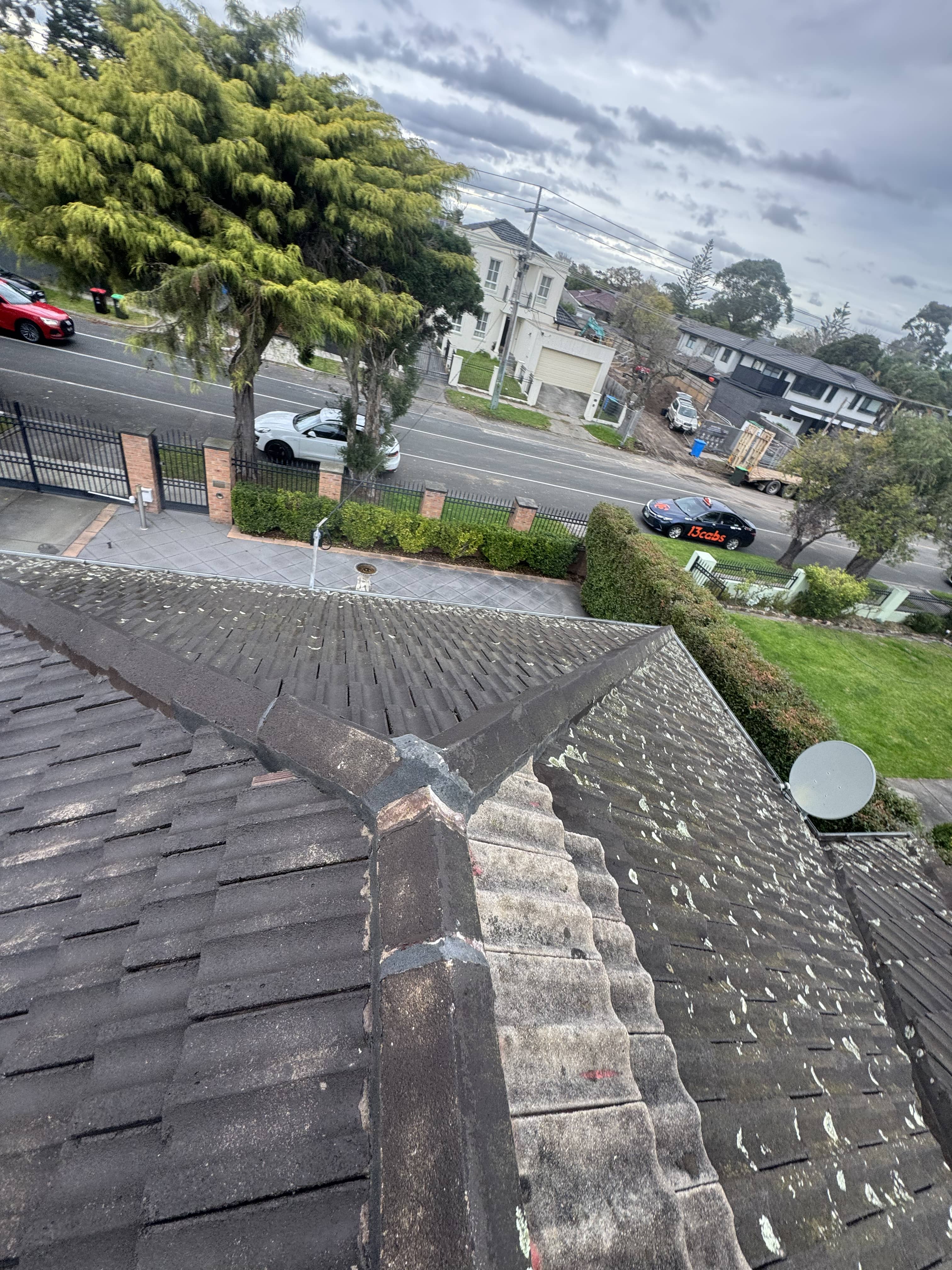 professional concrete roof painting bayside