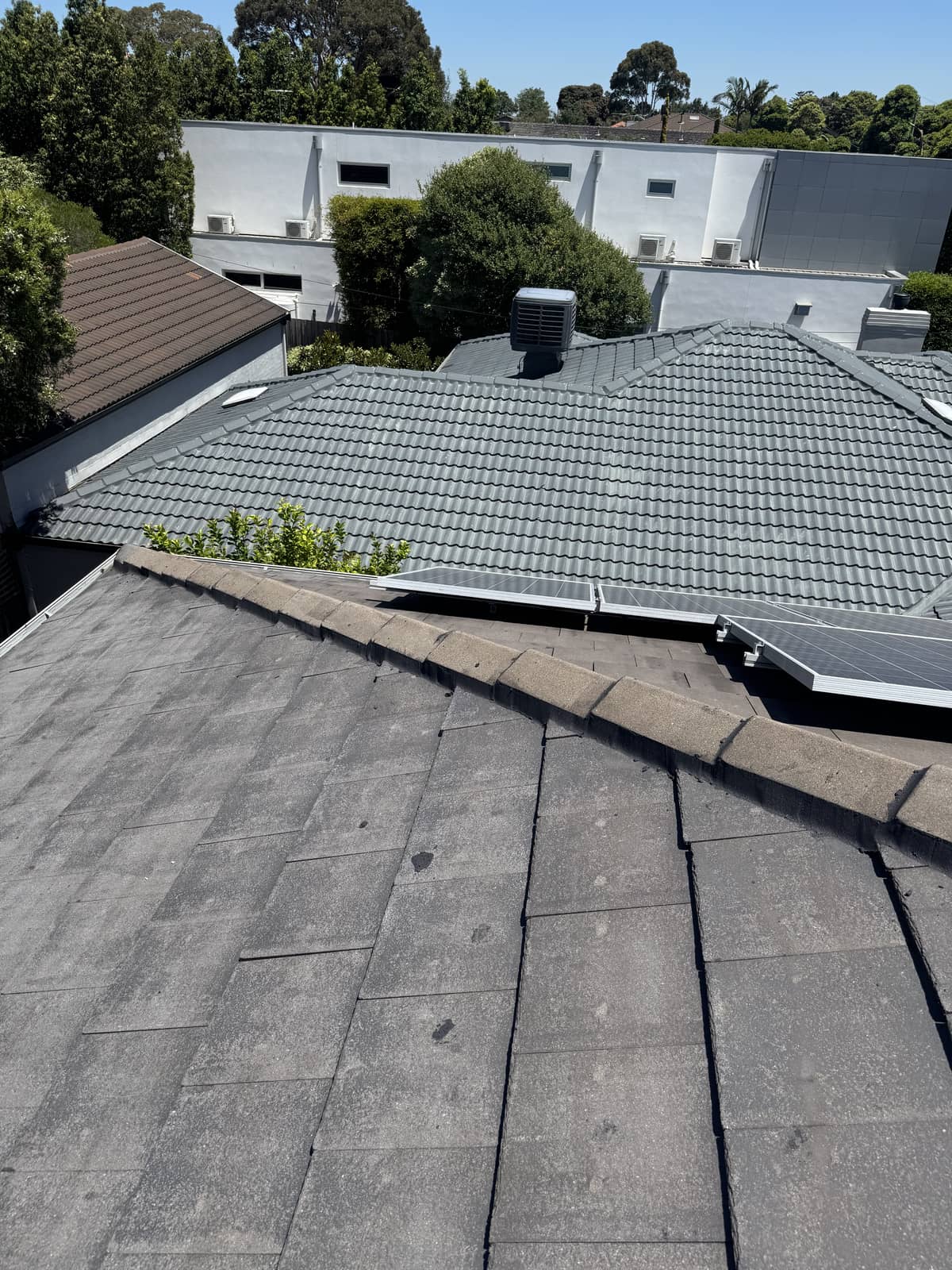 concrete roof repointing melbourne home