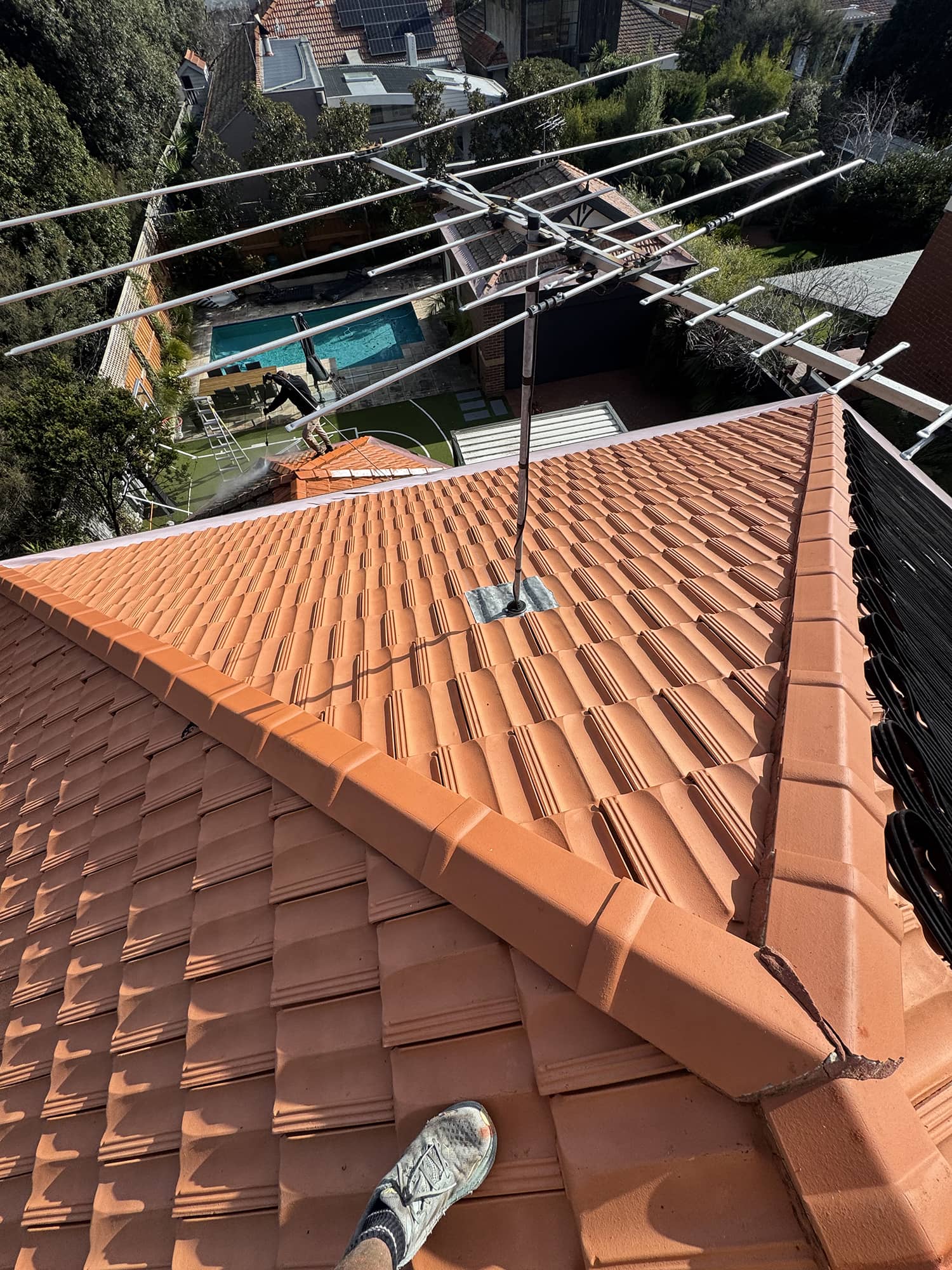 terracotta roof cleaning melbourne